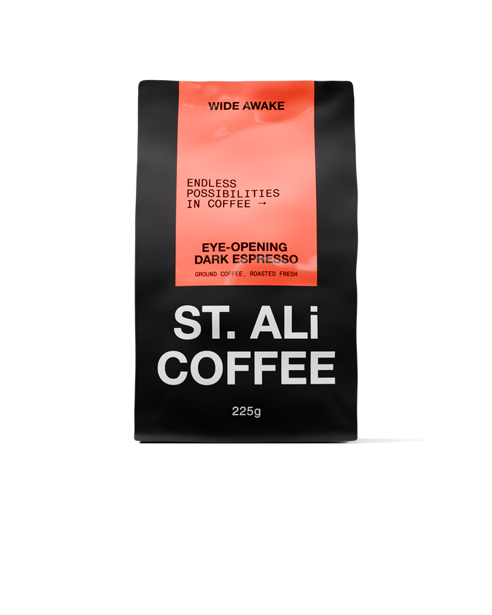 Wide Awake 250 gram bag of coffee