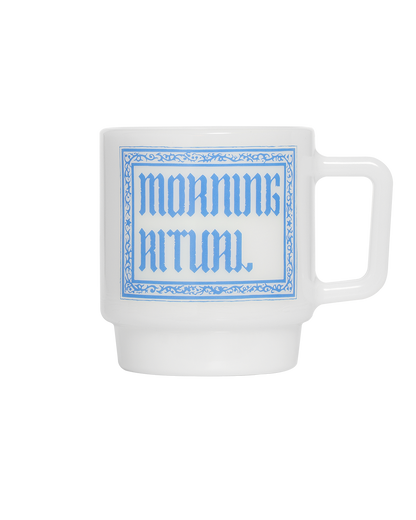 Morning Ritual | Olde Milk Japanese Glass Mug
