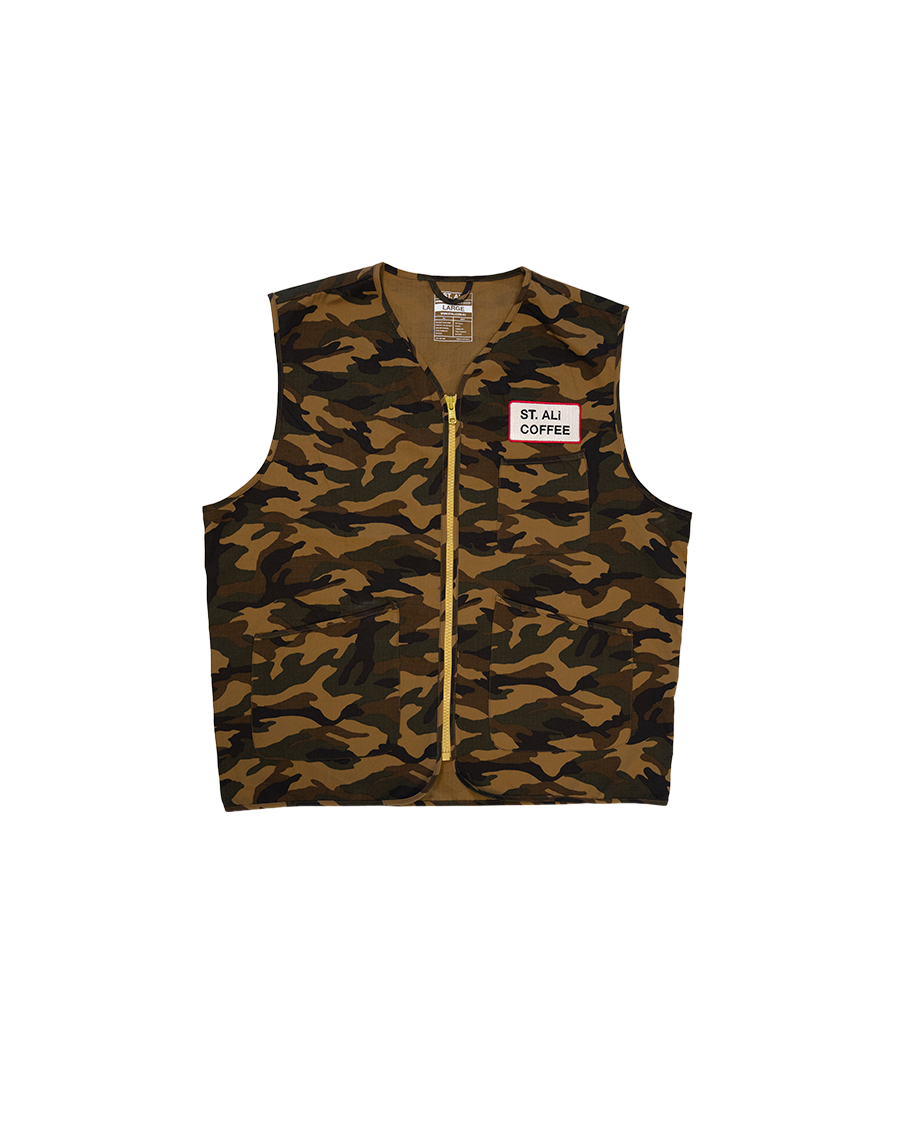 ST. ALi Vest | Brown