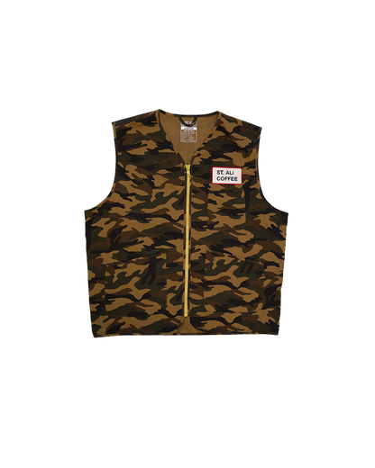 ST. ALi Vest | Brown