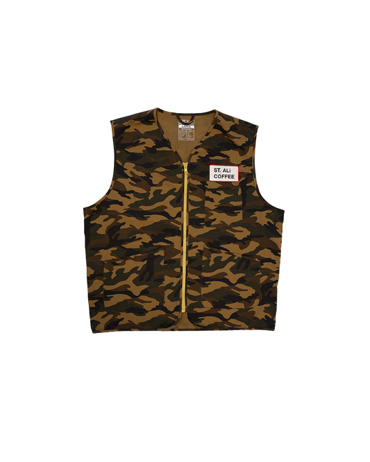 ST. ALi Vest | Brown
