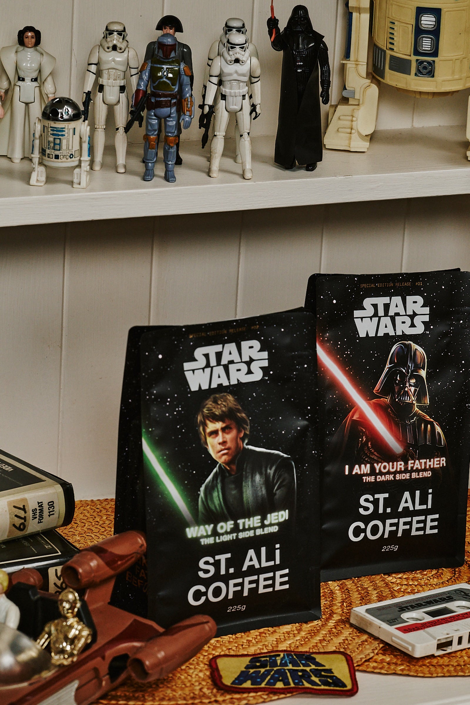 ST. ALi Star Wars two coffee bags mobile hero